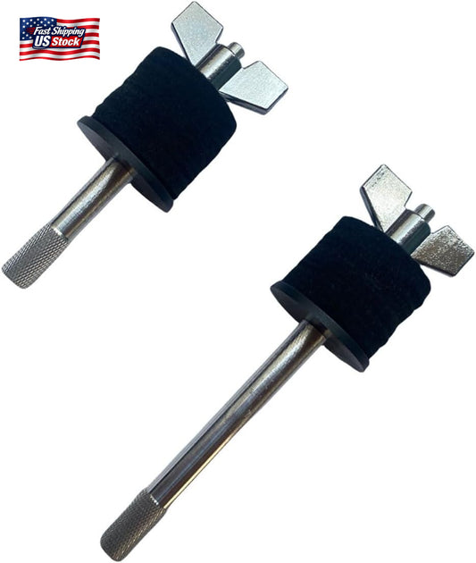 1 Pair Cymbal Stacker, 4 Inch and 5.7 Inch Cymbal Stacker Mount 8Mm Thread Cymba