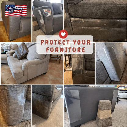 Fixzilla anti Cat Scratch Furniture Protector, 10-Pack Couch Protector from Cat