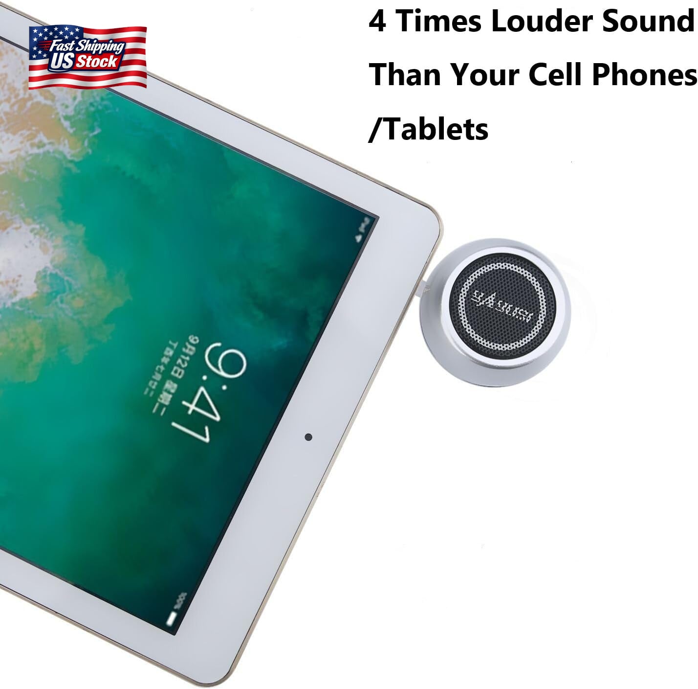 Mini Portable 3W Speaker 3.5Mm AUX Plug Mobile Phone Laptop External Speaker