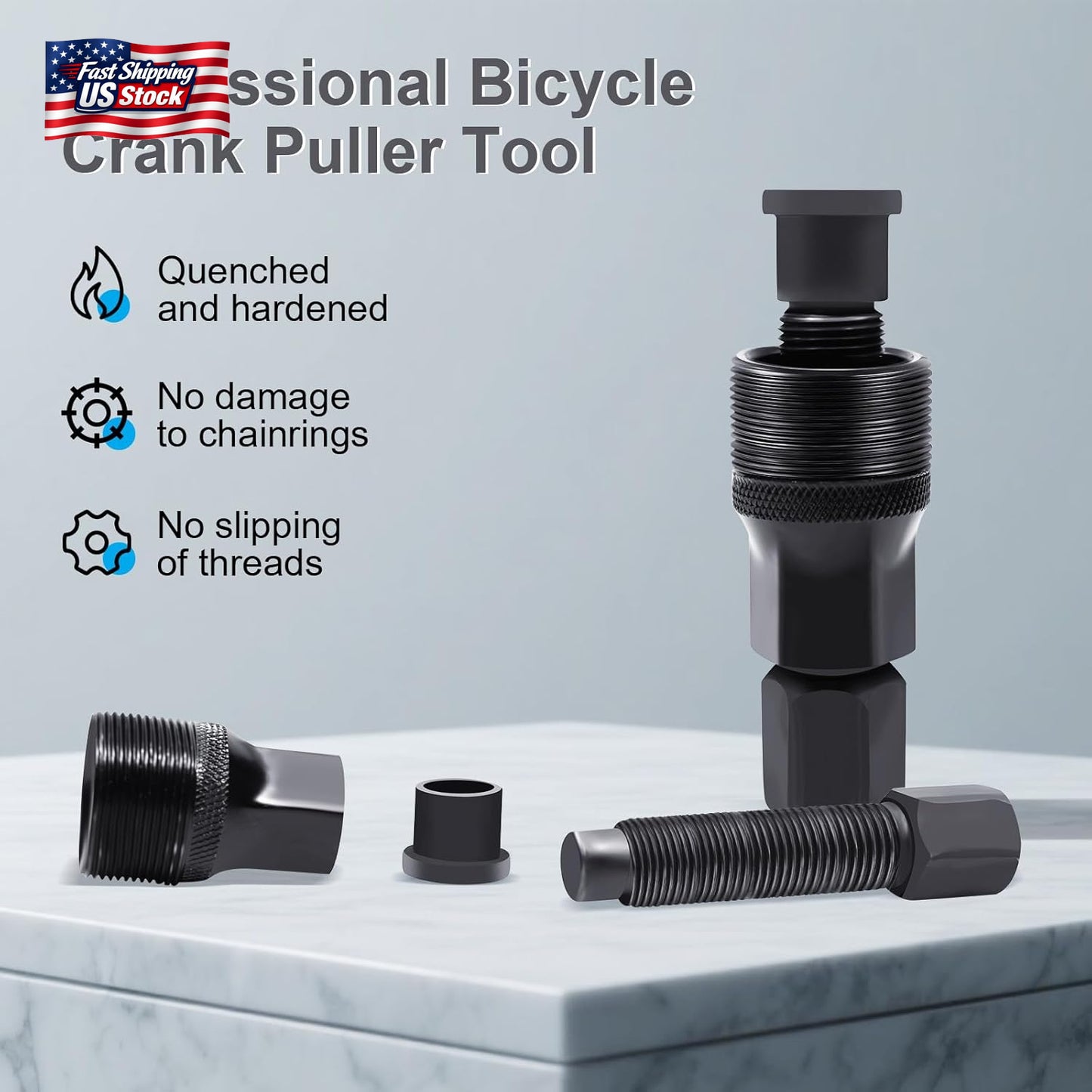 Crank Puller, Bike Crank Removal Tool, Crank Puller Bike Tool for Square Taper A