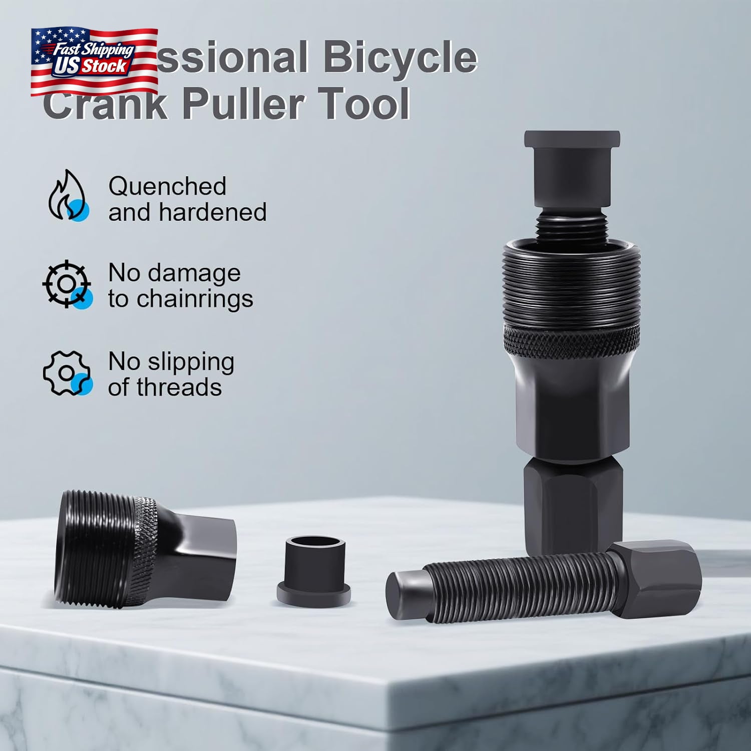 Crank Puller, Bike Crank Removal Tool, Crank Puller Bike Tool for Square Taper A
