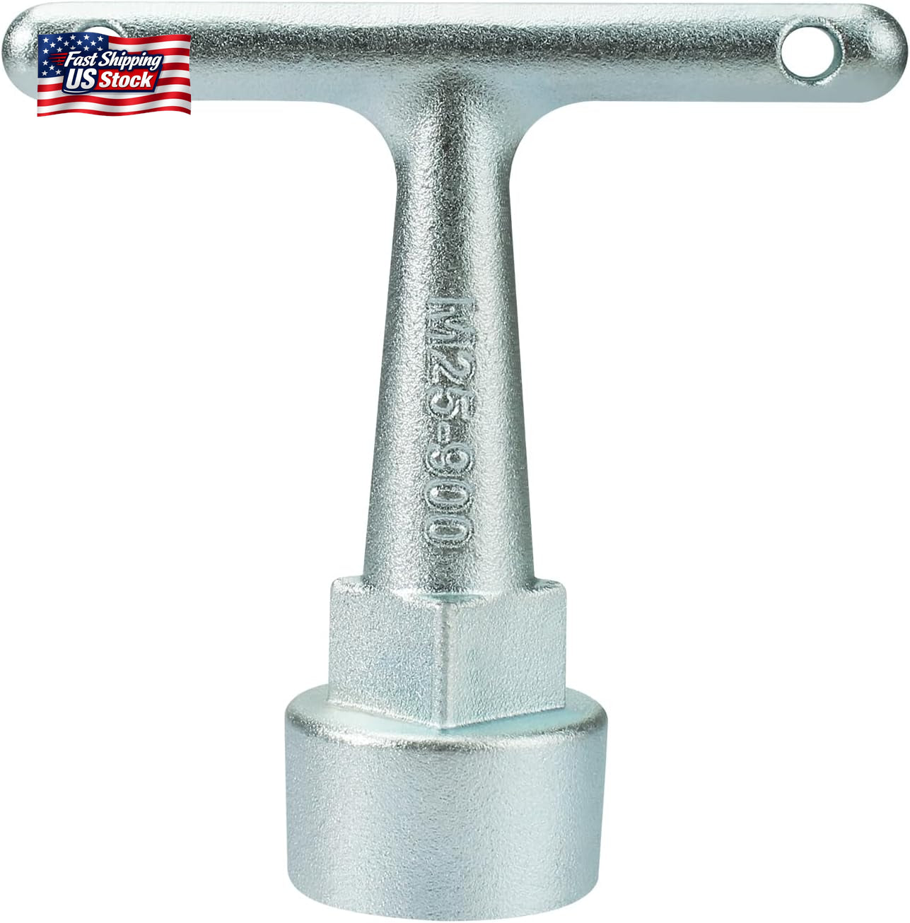 Water Meter Wrench for Pentagon Socket, Curb Stop Wrench, Water Valve Shut off T