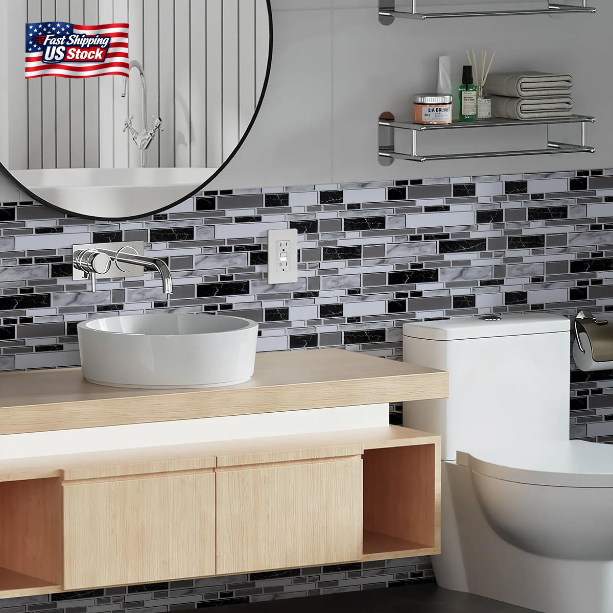 Livebor Peel and Stick Kitchen Wallpaper Backsplash Wall Paper for Kitchen 11.8I