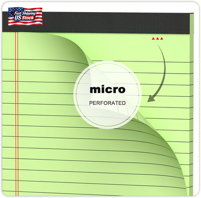 AILZFEI 12Pcs Small Legal Pads 5X8 Colored Note Pads Paper College Ruled Notepad