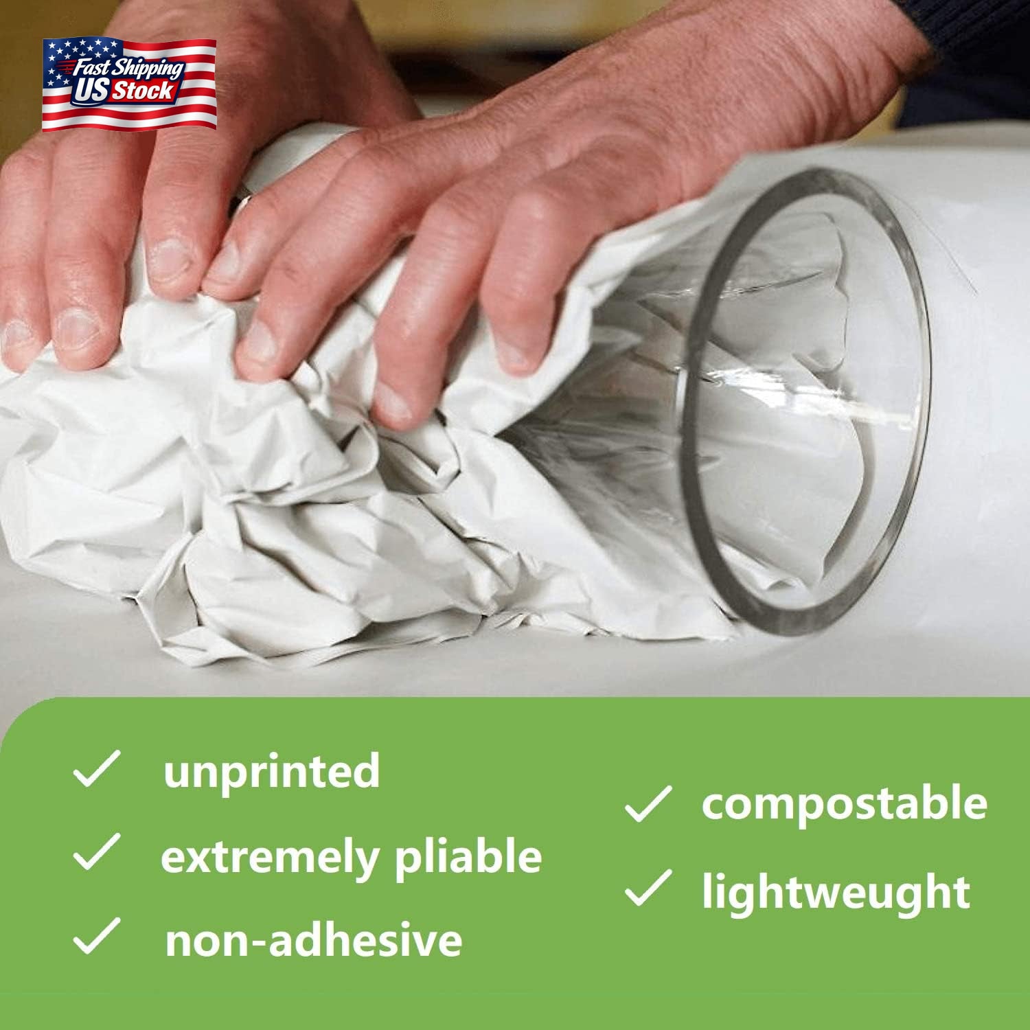 Large Packing Paper Sheets for Moving 31" X 21.5" Packaging Newsprint Paper 50 P