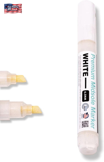Wilkins Premium Midsole Marker for Customization Paint on Leather, Suede, Fabric