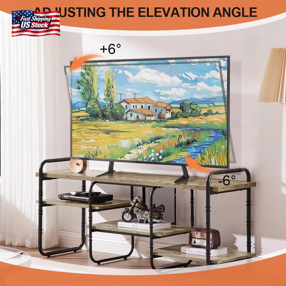 KKTONER Universal TV Stand Base TV for 27-65 Inch Flat Screen TV Metal Stand Leg