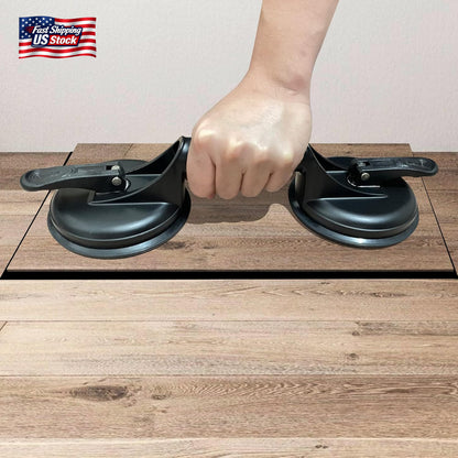 Laminate Floor Gap Fixer Tool Kit Suction Cup Pull Bar & Rubber Mallet Wood Floo