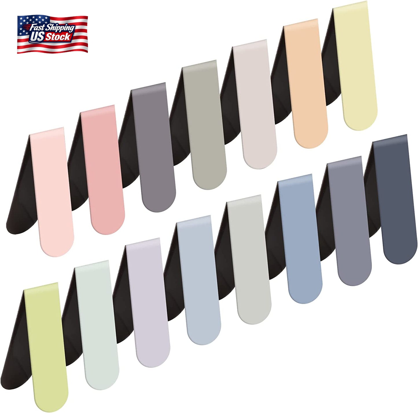 Magnetic Bookmarks, 15PCS Magnetic Cute Bookmark for Teacher, Women, Men & Kids