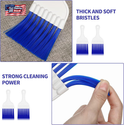 4 Pack HVAC Coil Cleaning Brush Air Conditioner Condenser Refrigerator Fin Brush