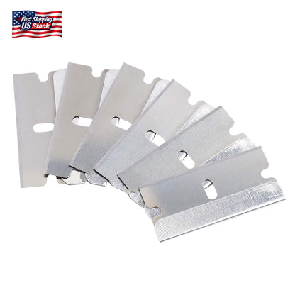 50PCS Razor Scraper Blades Single Edge Box Cutter Paint Scraper Utility Blades