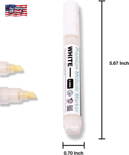 Wilkins Premium Midsole Marker for Customization Paint on Leather, Suede, Fabric