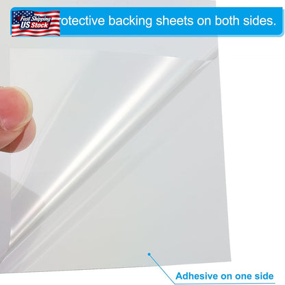 PATIKIL 9.7" Polarized Film Sheets, 2 Pack Adhesive Polarizer Linear Polarizing