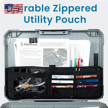 Heavy Duty Contractor Clipboard Storage Case Waterproof Document Organizer Jobsi