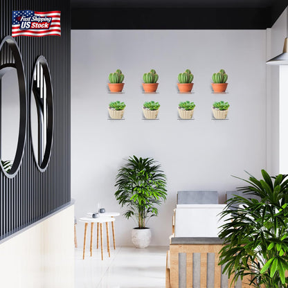 Acrylic Small Shelf,Mini Floating Wall Shelf,Wall Mounted Storage Shelf,For Pop