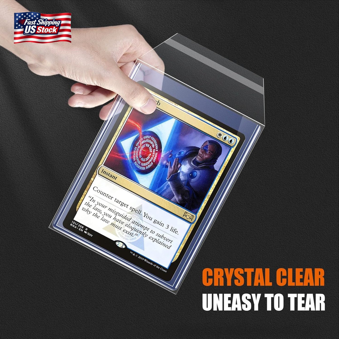 Top Loader Sleeves 100 Pack, Penny Sleeves for Top Loaders Trading Card Ultra Pr