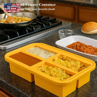 Bangp 1-Cup Silicone Freezing Trays with Lid,2 Pack,Easy-Release Silicone Freeze