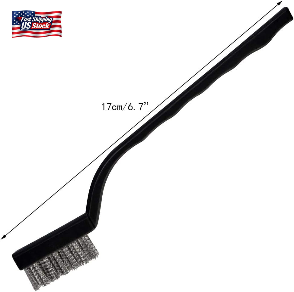 15PCS Stainless Steel Wire Brush Set Rust Removal Welding Cleaning Brushes