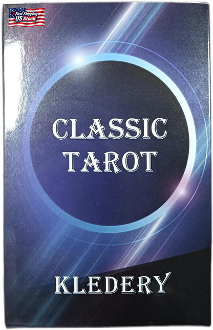 Tarot Cards for Beginners, Classic Tarot Deck with Meanings, Durable Cards With