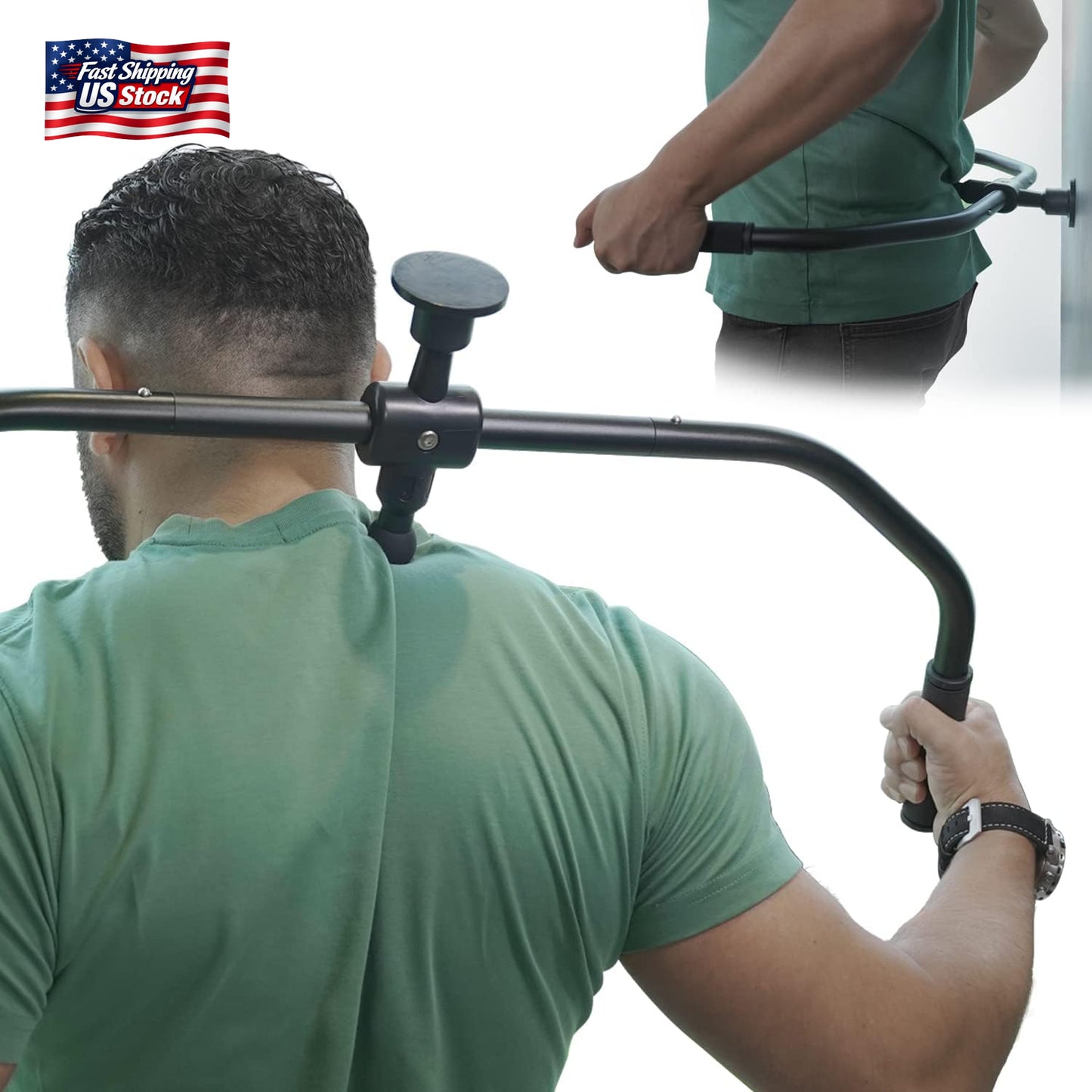 Trigger Point Massage Cane Back Neck Massager for Muscle Pain Relief Deep Tissue