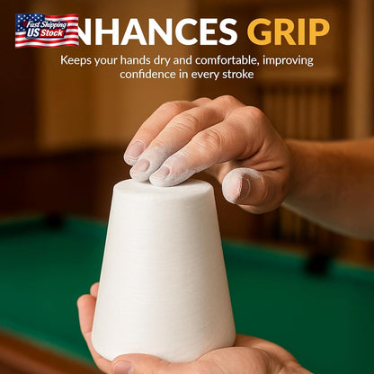 Hathaway Silver Cup Cone Talc Chalk, White
