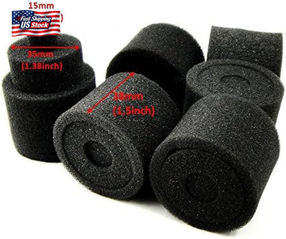 6PCS RC Nitro Engine Air Filter Foam Sponges for 1/8 Buggy Truck off Road Cars