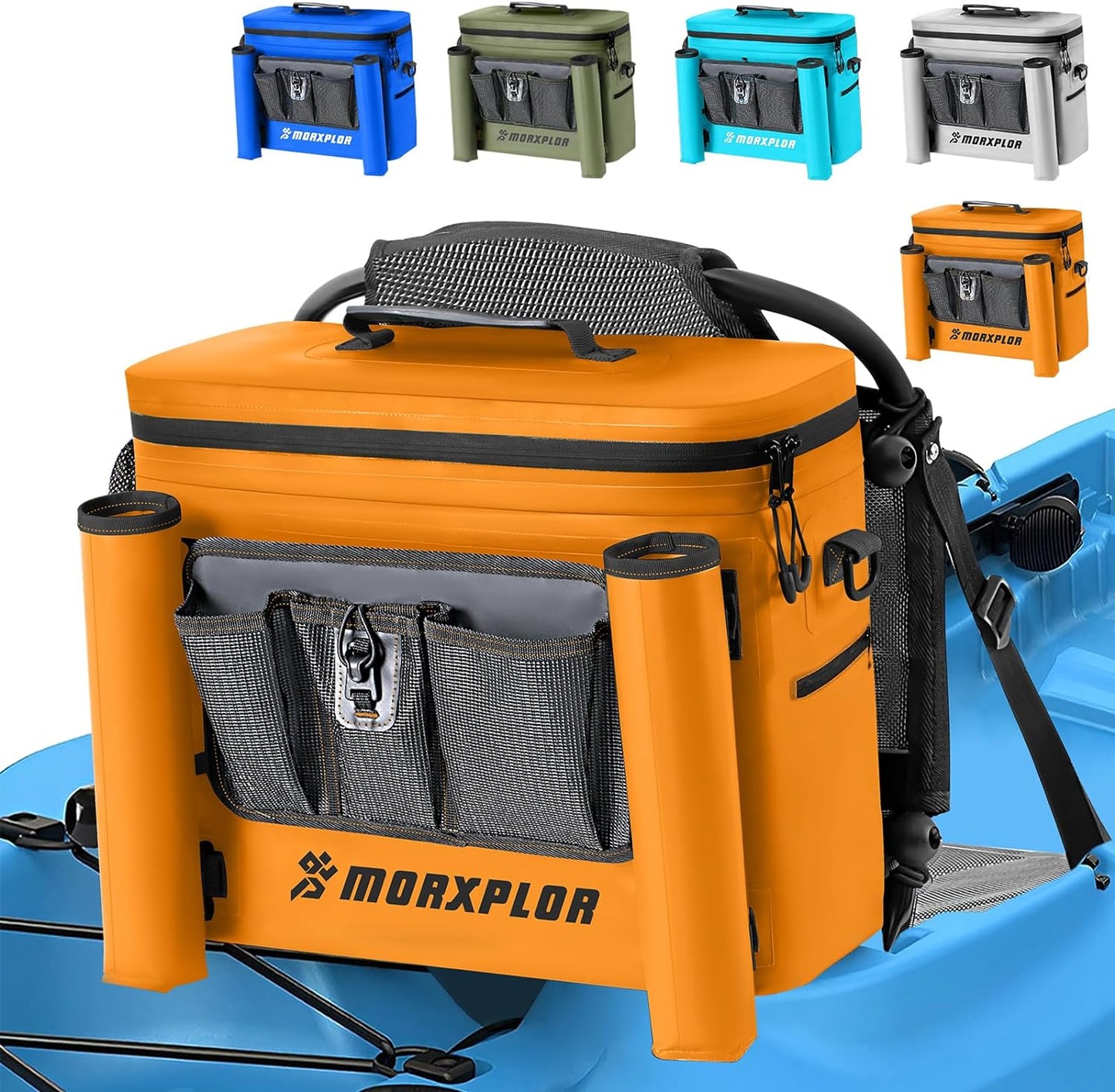 Kayak Cooler Bag Waterproof Seat Back Cooler Fishing Camping Ice Storage Bag