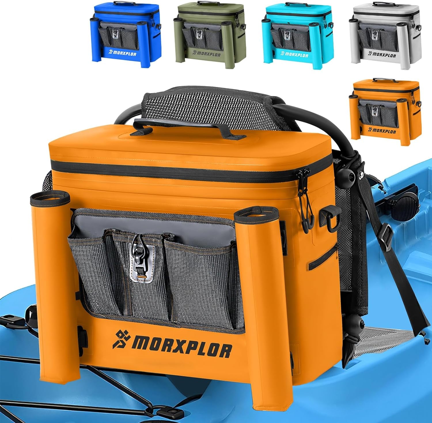 Kayak Cooler Bag Waterproof Seat Back Cooler Fishing Camping Ice Storage Bag