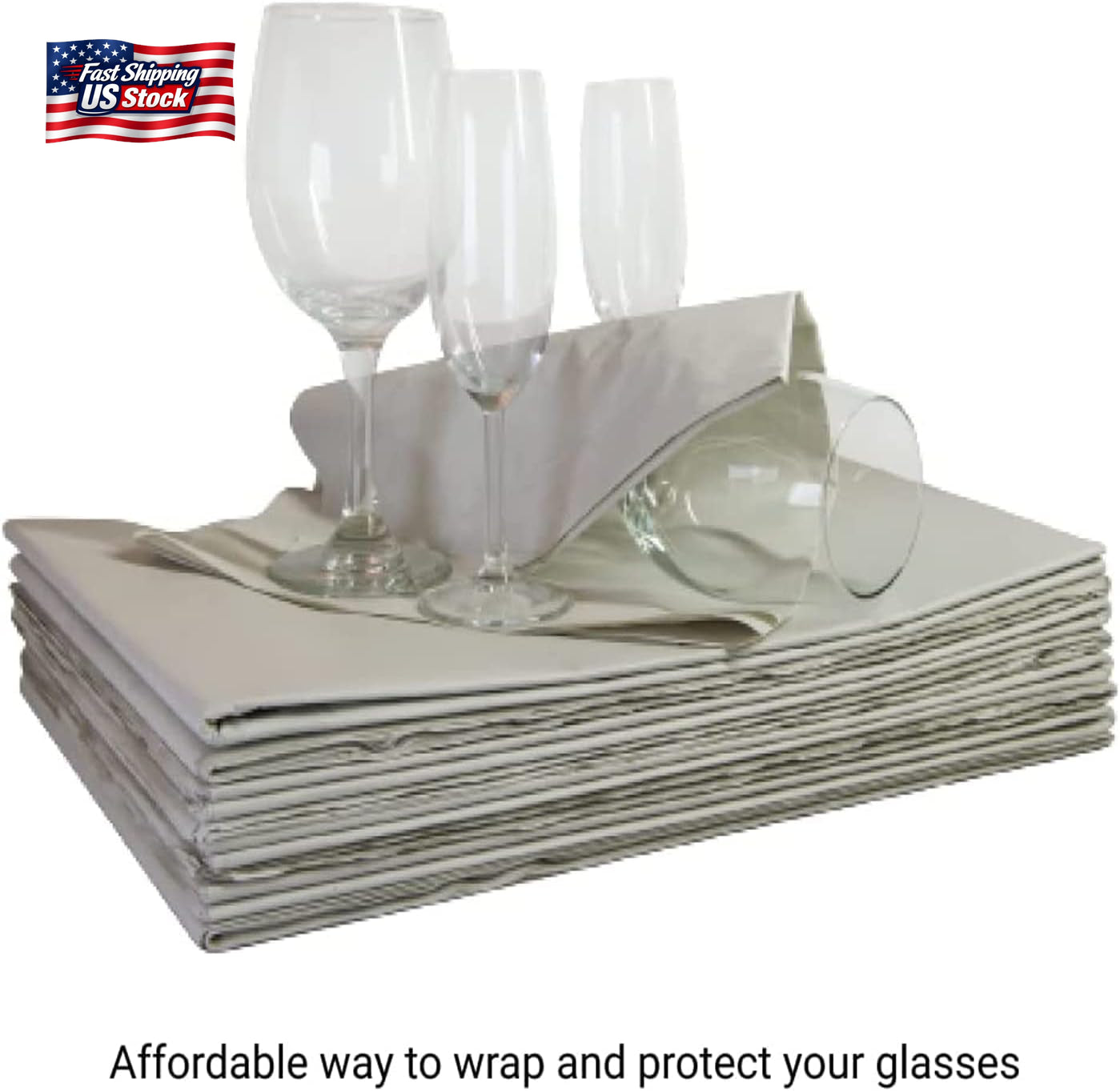 Large Packing Paper Sheets for Moving 31" X 21.5" Packaging Newsprint Paper 50 P