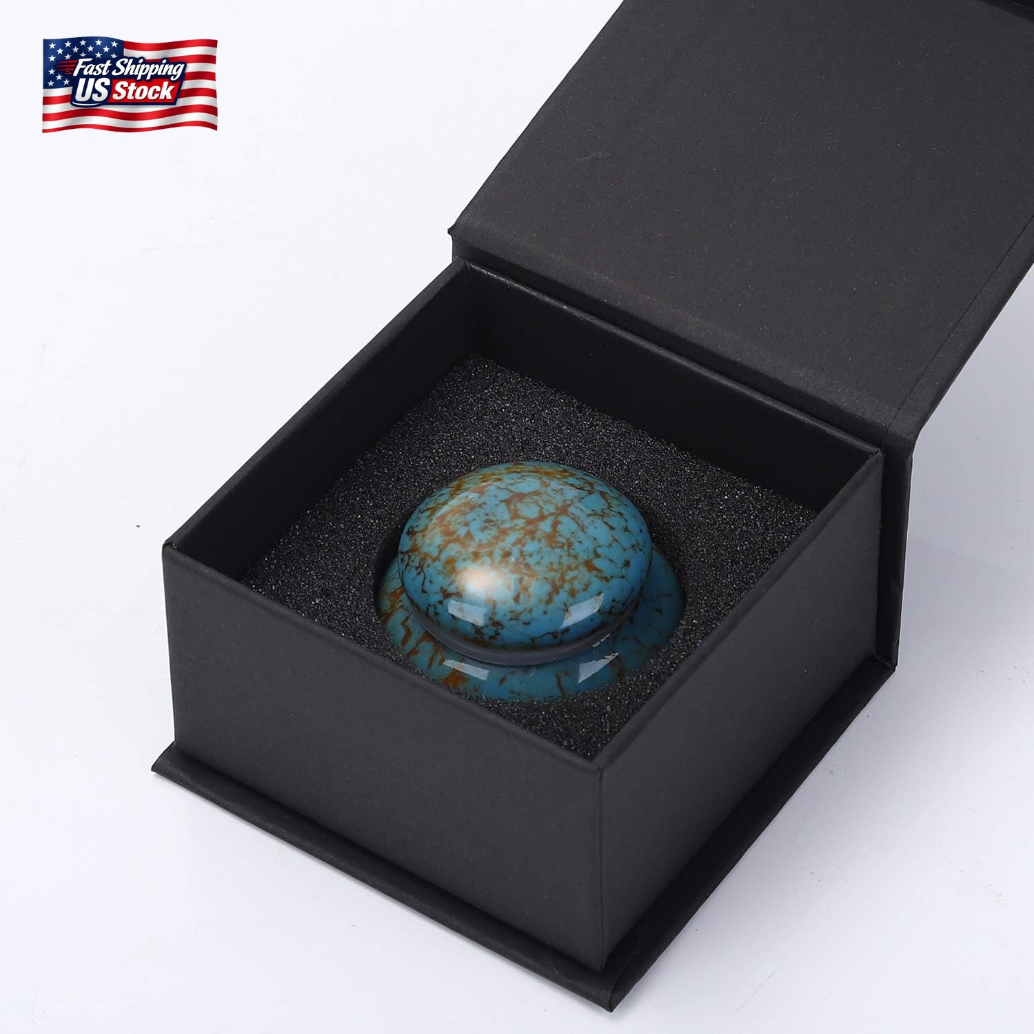 Small Urn for Human Ashes - 1.6'' Handicrafted Urn - Beautiful Tiny Keepsake Urn