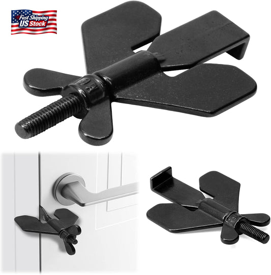 1 PCS Portable Door Lock,Door Lock,Home Security Door Locker Travel Lockdown Loc